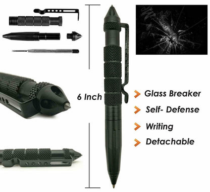 14-in-1 Outdoor Survival Gear Kit | Camping, Hiking & Fire Starting