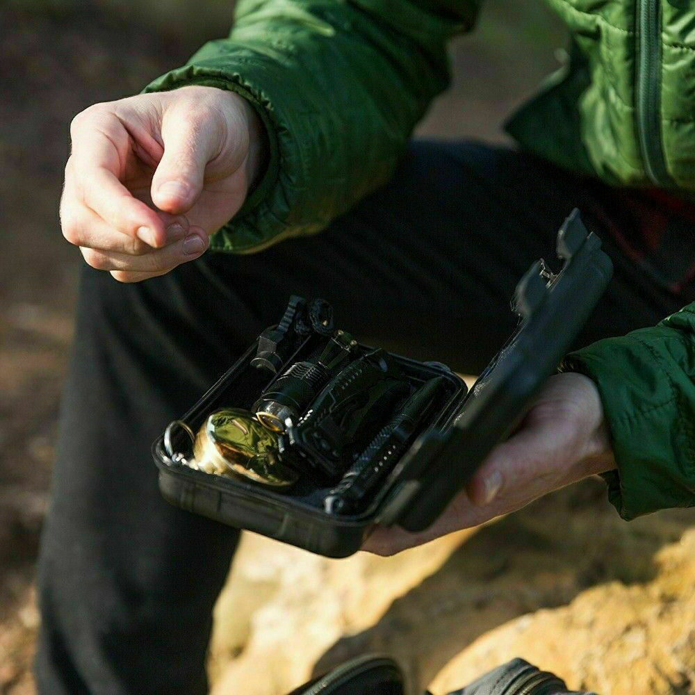 14-in-1 Outdoor Survival Gear Kit | Camping, Hiking & Fire Starting