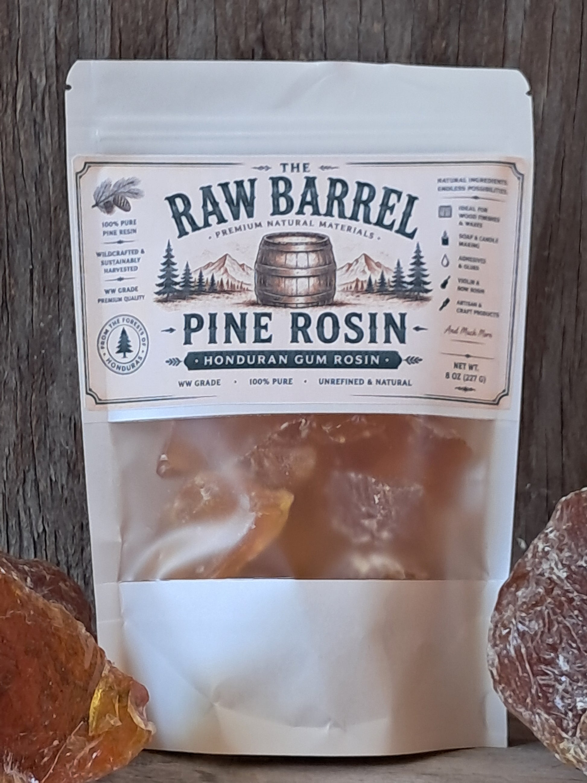 Pine Rosin for Wax Blends and DIY Projects